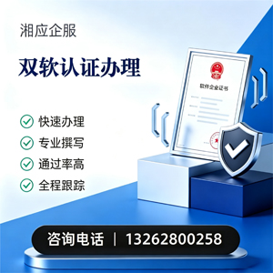 韶关双软认证申报服务