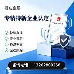 韶关专精特新企业申报服务