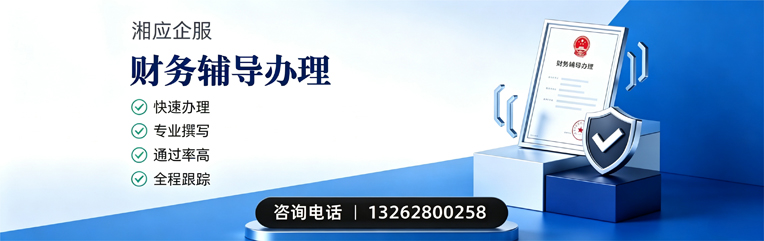韶关财务辅导申请服务