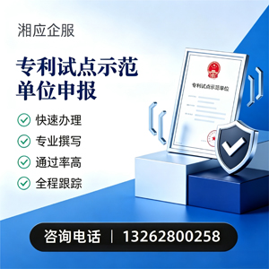 韶关专利试点示范单位申报服务