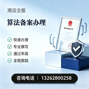 韶关算法备案申报服务