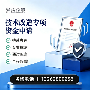 韶关技术改造专项资金申报服务